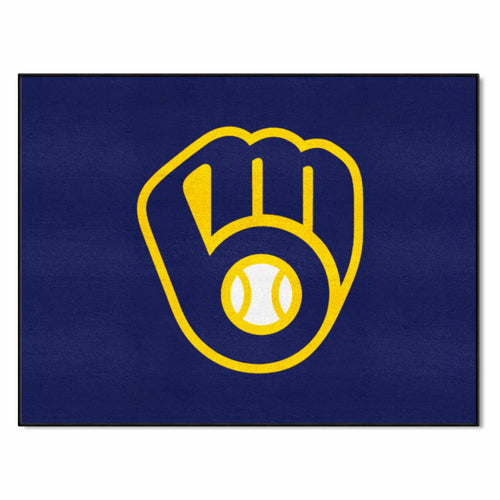Fanmats - MLB - Milwaukee Brewers All-Star Mat 33.75''x42.5''