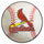 Fanmats - MLB - St. Louis Cardinals Baseball Mat 27'' diameter