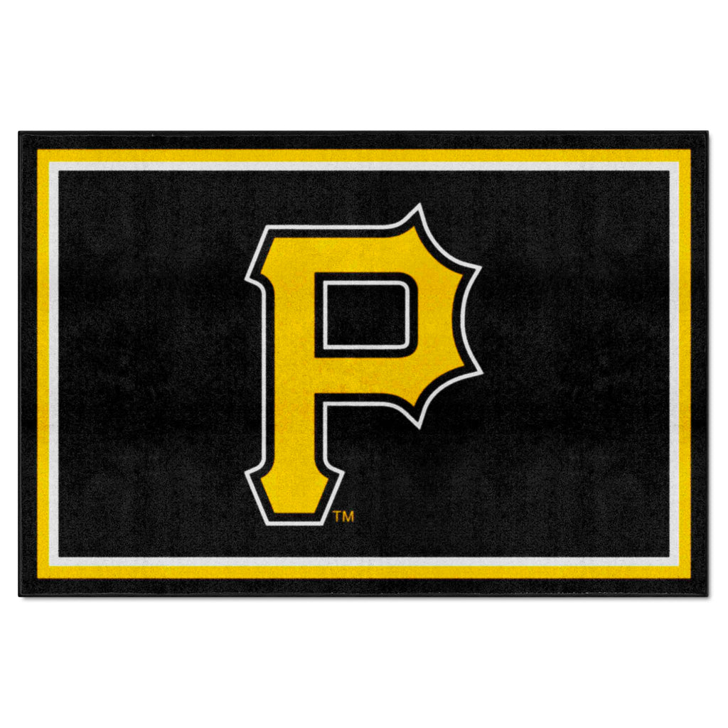 Fanmats - MLB - Pittsburgh Pirates 5x8 Rug 59.5''x88''