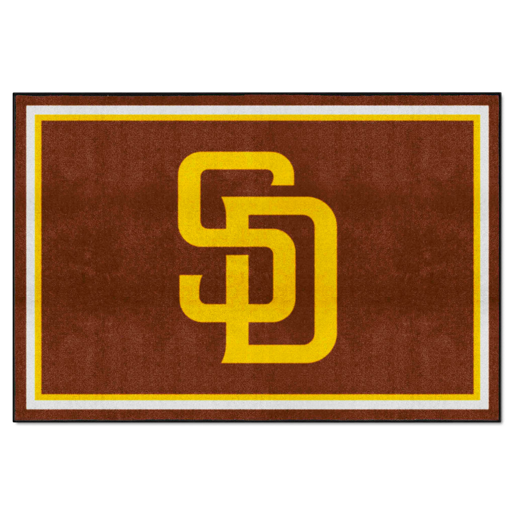 Fanmats - MLB - San Diego Padres 5x8 Rug 59.5''x88''