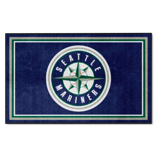 Fanmats - MLB - Seattle Mariners 4x6 Rug 44''x71''