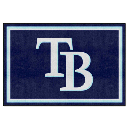 Fanmats - MLB - Tampa Bay Rays 5x8 Rug 59.5''x88''