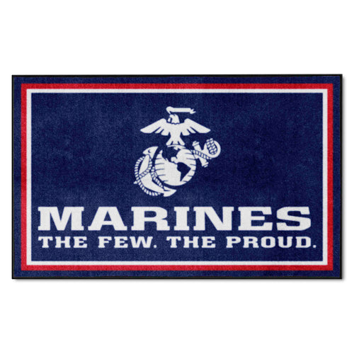 Fanmats - U.S. Marines 4x6 Rug 44''x71''