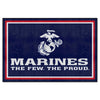 Fanmats - U.S. Marines 5x8 Rug 59.5''x88''