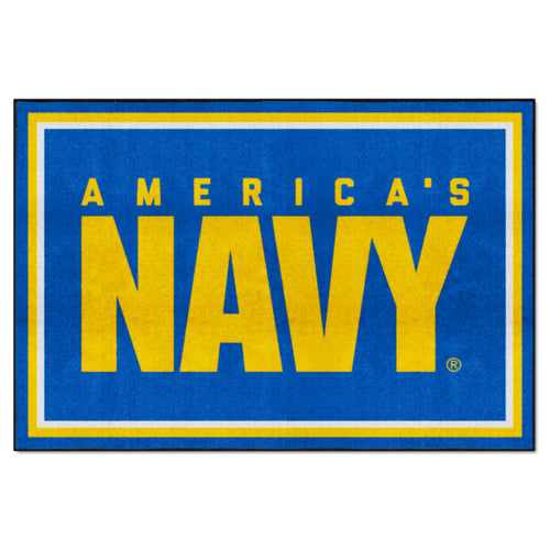 Fanmats - U.S. Navy 5x8 Rug 59.5''x88''