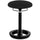 Safco TWIXT Ergo Desk Height Chair - Black Polypropylene, Nylon, Vinyl Seat - Rounded Base - 1 Each