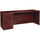Lorell Prominence 2.0 Left-Pedestal Credenza - 72'' x 24''29'' , 1'' Top - 2 x File Drawer(s) - Single Pedestal on Left Side - Band Edge - Material: Particleboard - Finish: Thermofused Melamine (TFM)
