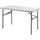 Lorell Ultra-Lite Banquet Table - Light Gray Rectangle Top - Dark Gray Base - 450 lb Capacity x 48'' Table Top Width x 30'' Table Top Depth x 2'' Table Top Thickness - 29'' Height - Gray - High-density Po