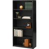Safco ValueMate Bookcase - 31.8'' x 13.5'' x 67'' - 5 x Shelf(ves) - Black - Steel, Fiberboard, Plastic - Assembly Required