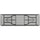 Lorell Ultra-Lite Banquet Table - Light Gray Rectangle Top - Dark Gray Base - 600 lb Capacity x 96'' Table Top Width x 30'' Table Top Depth x 2'' Table Top Thickness - 29'' Height - Gray - High-density Po