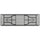 Lorell Ultra-Lite Banquet Table - Light Gray Rectangle Top - Dark Gray Base - 600 lb Capacity x 96'' Table Top Width x 30'' Table Top Depth x 2'' Table Top Thickness - 29'' Height - Gray - High-density Po