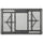 Lorell Ultra-Lite Banquet Table - Light Gray Rectangle Top - Dark Gray Base - 450 lb Capacity x 48'' Table Top Width x 30'' Table Top Depth x 2'' Table Top Thickness - 29'' Height - Gray - High-density Po