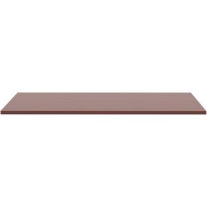 Lorell Revelance Conference Rectangular Tabletop - 59.9'' x 47.3'' x 1'' x 1'' - Material: Laminate - Finish: Mahogany