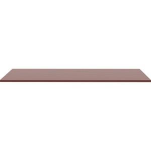 Lorell Revelance Conference Rectangular Tabletop - 71.6'' x 47.3'' x 1'' x 1'' - Material: Laminate - Finish: Mahogany