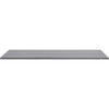 Lorell Revelance Conference Rectangular Tabletop - 71.6'' x 47.3'' x 1'' x 1'' - Material: Laminate - Finish: Weathered Charcoal
