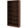 Lorell Laminate Bookcase - 6 Shelf(ves) - 72'' Height x 36'' Width x 12'' Depth - Sturdy, Adjustable Feet, Adjustable Shelf - Thermofused Laminate (TFL) - Walnut - Laminate - 1 Each