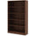 Lorell Laminate Bookcase - 0.8'' Shelf, 36'' x 12''60'' - 5 Shelve(s) - 4 Adjustable Shelf(ves) - Square Edge - Material: Thermofused Laminate (TFL) - Finish: Walnut