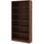 Lorell Laminate Bookcase - 6 Shelf(ves) - 72'' Height x 36'' Width x 12'' Depth - Sturdy, Adjustable Feet, Adjustable Shelf - Thermofused Laminate (TFL) - Walnut - Laminate - 1 Each