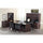 Lorell Prominence 2.0 Bowfront Left-Pedestal Desk - 1'' Top, 72'' x 42''29'' - 3 x File, Box Drawer(s) - Single Pedestal on Left Side - Band Edge - Material: Particleboard - Finish: Espresso Laminate, The