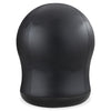 Safco Zenergy Vinyl Swivel Ball Chair - Black Vinyl - Polyester - 1 Each