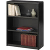 Safco ValueMate Bookcase - 31.8'' x 13.5'' x 41'' - 3 x Shelf(ves) - Black - Steel, Fiberboard, Plastic - Assembly Required