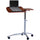 Mayline Laptop Table - For - Table TopRectangle Top - Adjustable Height - 27'' to 38'' Adjustment - Assembly Required - Medium Cherry - Steel - 1 Each - Safco