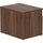 Lorell Relevance Series 2-Drawer File Cabinet Credenza w/Open Shelf - 29.5'' x 22''23.1'' - 2 x File, Storage Drawer(s) - Finish: Walnut Laminate
