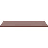 Lorell Revelance Conference Rectangular Tabletop - 59.9'' x 47.3'' x 1'' x 1'' - Material: Laminate - Finish: Mahogany