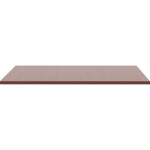 Lorell Revelance Conference Rectangular Tabletop - 71.6'' x 47.3'' x 1'' x 1'' - Material: Laminate - Finish: Mahogany