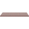 Lorell Revelance Conference Rectangular Tabletop - 59.9'' x 47.3'' x 1'' x 1'' - Material: Laminate - Finish: Mahogany