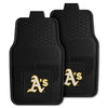 Fanmats - MLB - Oakland Athletics 2-pc Vinyl Car Mat Set 17''x27''