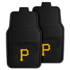 Fanmats - MLB - Pittsburgh Pirates 2-pc Vinyl Car Mat Set 17''x27''