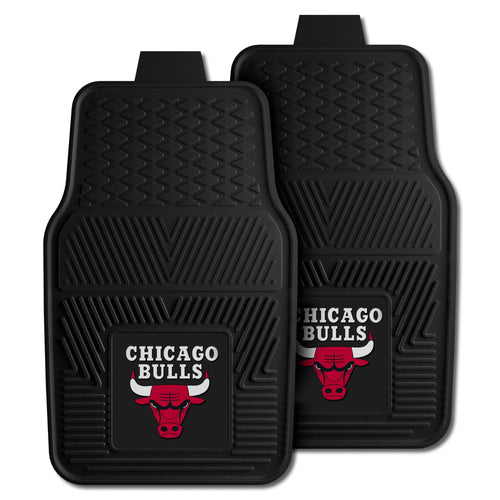 Fanmats - NBA - Chicago Bulls 2-pc Vinyl Car Mat Set 17''x27''