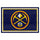 Fanmats - NBA - Denver Nuggets 5x8 Rug 59.5''x88''