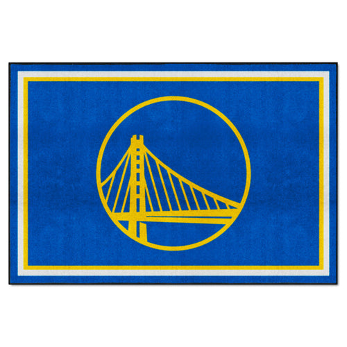 Fanmats - NBA - Golden State Warriors 5x8 Rug 59.5''x88''
