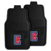 Fanmats - NBA - Los Angeles Clippers 2-pc Vinyl Car Mat Set 17''x27''