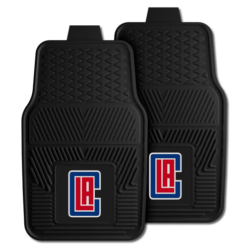 Fanmats - NBA - Los Angeles Clippers 2-pc Vinyl Car Mat Set 17''x27''