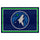 Fanmats - NBA - Minnesota Timberwolves 5x8 Rug 59.5''x88''