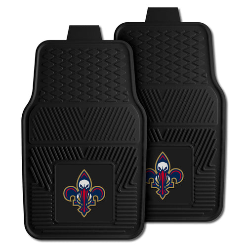 Fanmats - NBA - New Orleans Pelicans 2-pc Vinyl Car Mat Set 17''x27''
