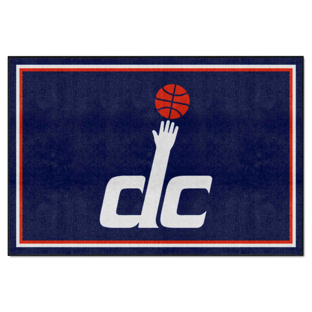 Fanmats - NBA - Washington Wizards 5x8 Rug 59.5''x88''