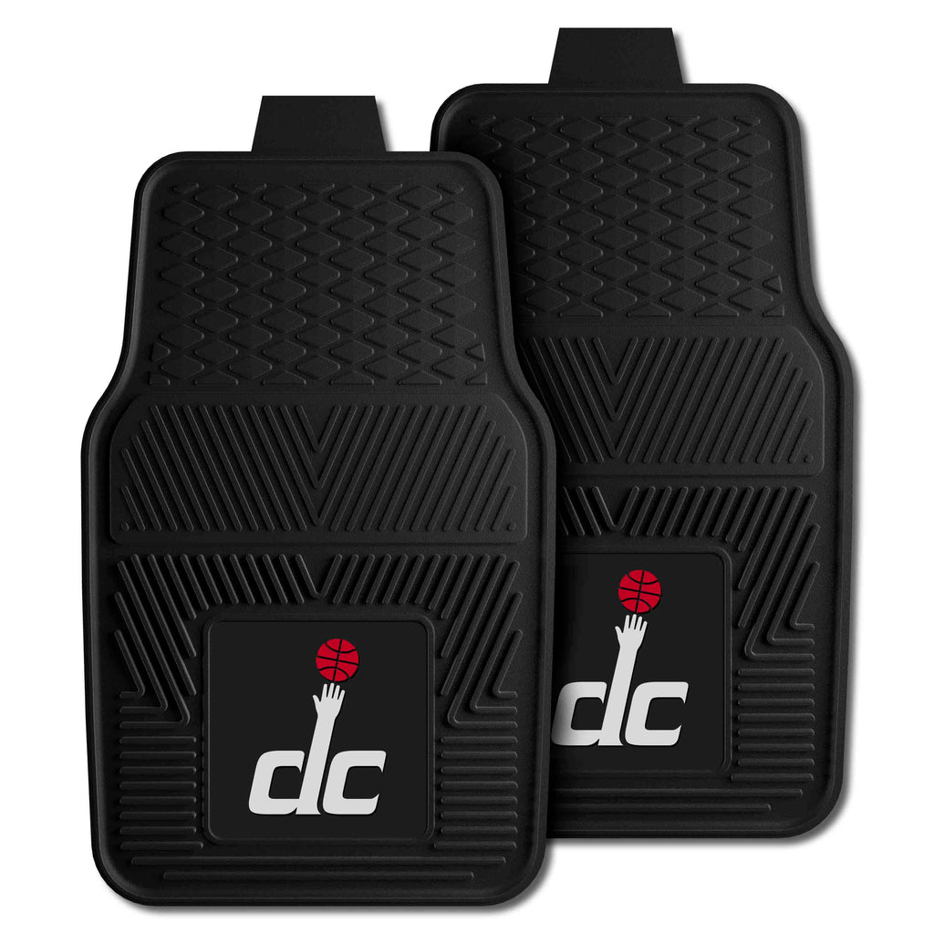 Fanmats - NBA - Washington Wizards 2-pc Vinyl Car Mat Set 17''x27''