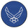 Fanmats - U.S. Air Force 44'' Round Mat  44'' diameter