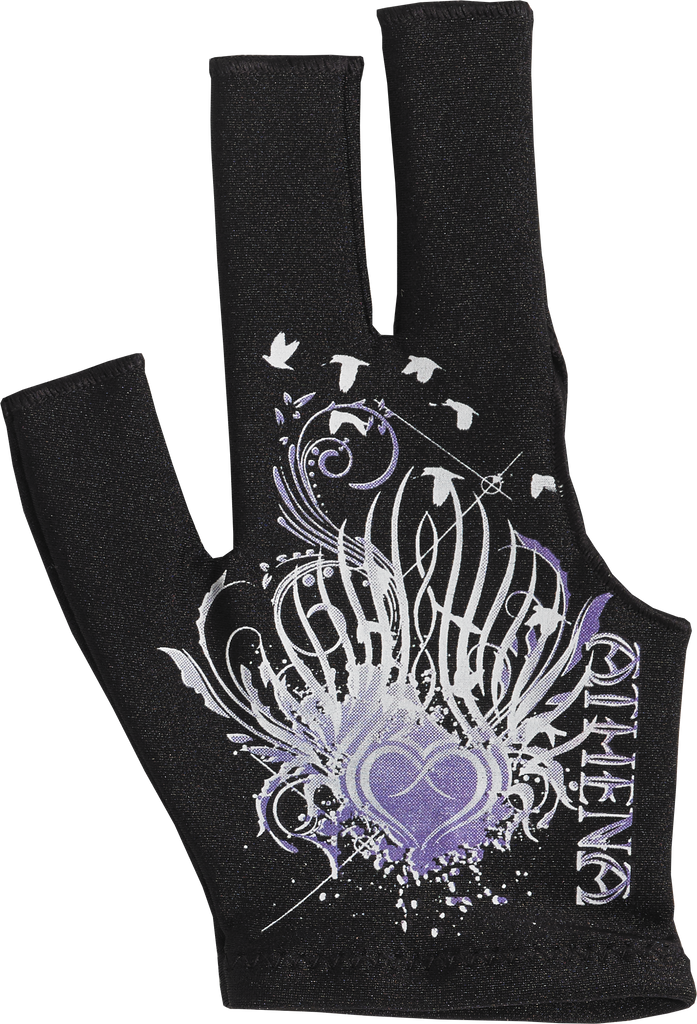 Athena BGRATH04 Billiard Glove  - Tribal Heart Billiard Gloves
