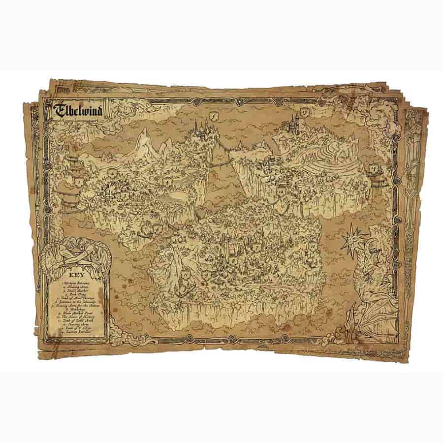 Black Lantern Studio -  Soulmist Rpg: Cities Of Fyera Map Pack