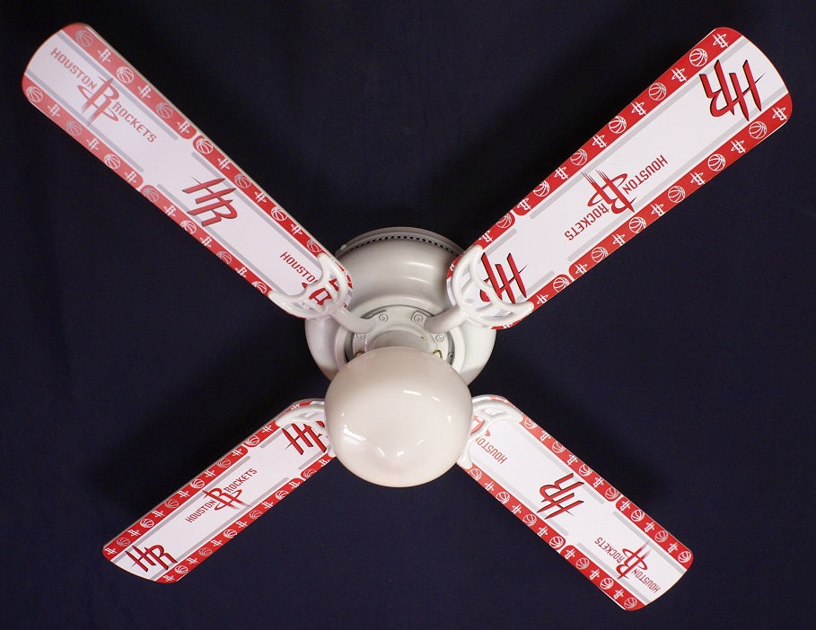 Ceiling Fan Designers 42FAN-NBA-HOU 42 in. NBA Houston Rockets Basketball Ceiling Fan