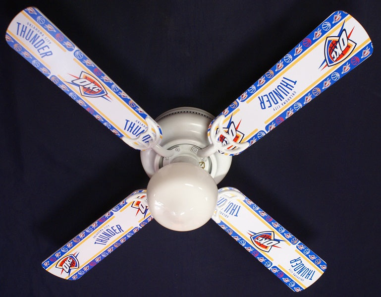 Ceiling Fan Designers 42FAN-NBA-OKC 42 in. NBA Oklahma City Thunder Basketball Ceiling Fan