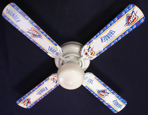 Ceiling Fan Designers 42FAN-NBA-OKC 42 in. NBA Oklahma City Thunder Basketball Ceiling Fan