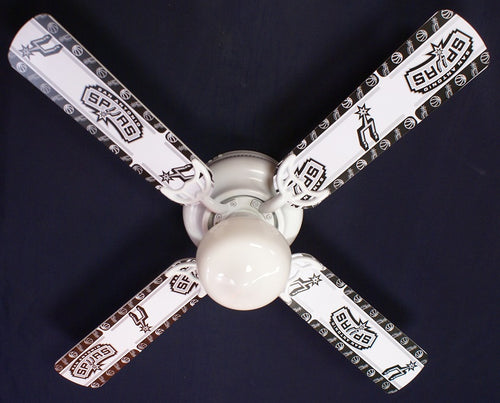 Ceiling Fan Designers 42FAN-NBA-SPUR 42 in. NBA San Antonio Spurs Basketball Ceiling Fan