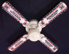 Ceiling Fan Designers 42FAN-NBA-WAS 42 in. NBA Washington Wizards Basketball Ceiling Fan