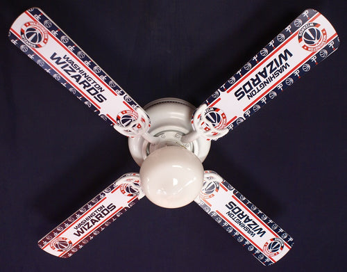 Ceiling Fan Designers 42FAN-NBA-WAS 42 in. NBA Washington Wizards Basketball Ceiling Fan